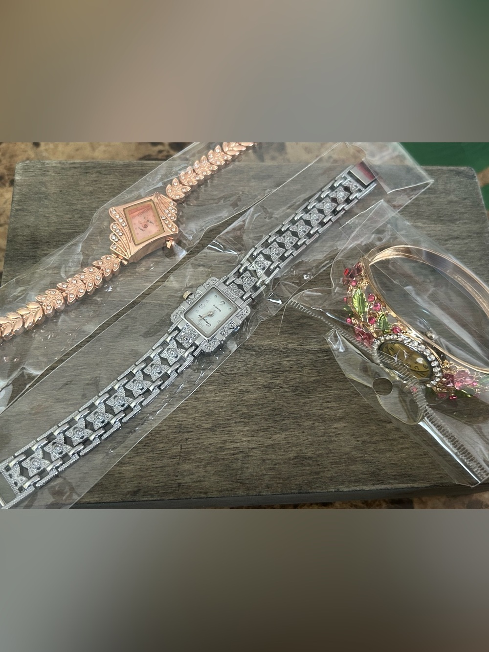 Crystal Bracelet Watches (3 for 35/1 for 15)